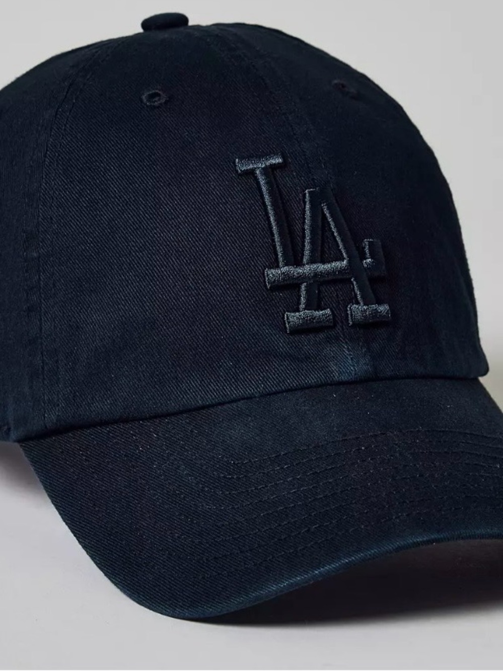 47 Men's Black LA Logo Cap